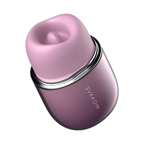 SVAKOM - Klitty Interactive Licking Stimulator - Dusty Lavender photo