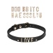 Liebe Seele - Collar w Removable Letters - Black photo