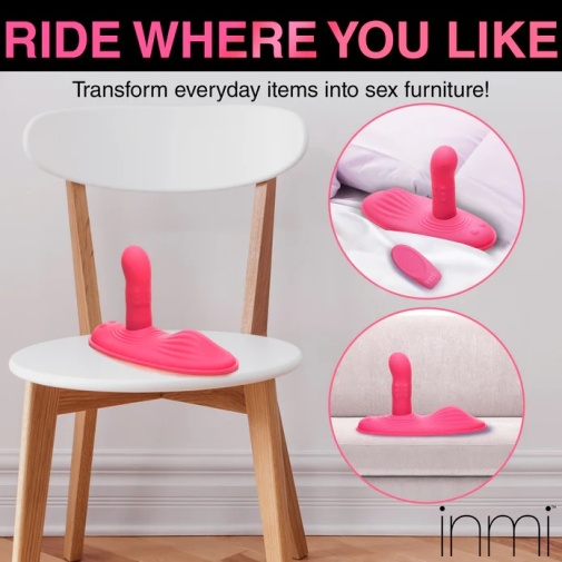 Inmi - Spin 'N' Grind Rotating Vibrator - Pink photo