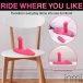 Inmi - Spin 'N' Grind Rotating Vibrator - Pink photo-8