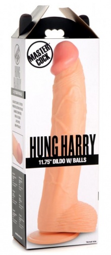Master Cock - Hung Harry 11.75" 仿真阳具连阴囊 - 肉色 照片