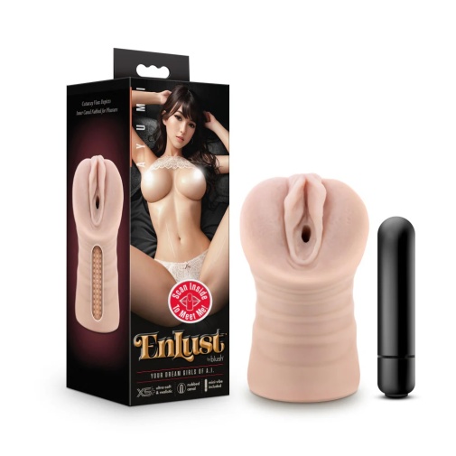 EnLust - Ayumi Vibro Stroker - Beige photo