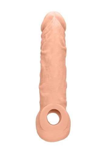 RealRock - Penis Sleeve 8" - Flesh photo