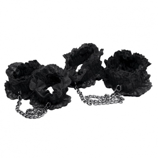 A-One - Lovelace 手和脚铐套装 - 黑色 照片
