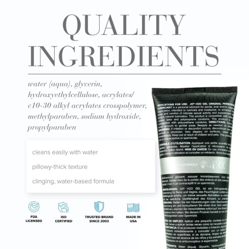 JO - H2O Gel For Him Original - 240ml photo