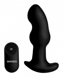 Rimmers - Gyro-I 10X 电动遥控后庭塞 - 黑色 照片