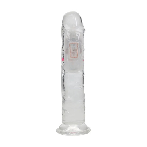 RealRock - 7" LED Vibro Dildo - Clear 照片
