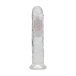 RealRock - 7" LED Vibro Dildo - Clear 照片-5