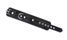 Liebe Seele - Metallic Shade Wrist Cuffs - Black 照片