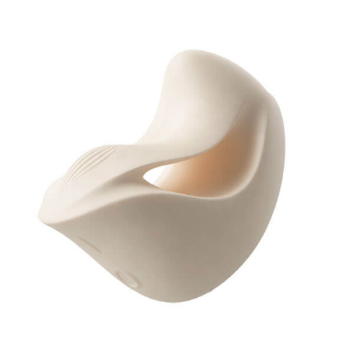 Zalo - Mochi APP Dual Head Vibro Massager - Ivory White  photo