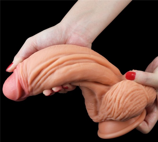 Lovetoy - 10" Dual Layered King Sized Cock - Flesh photo