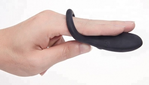 Wowyes - B8 Rechargeable Vibro Ring - Black photo