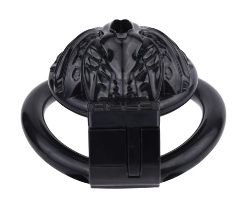 FAAK - Resin Pussy Chastity Cage - Black 照片