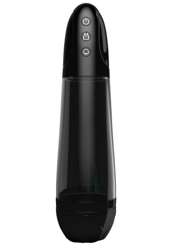 Hidden Desire - Auto Aqua Penis Pump - Black photo