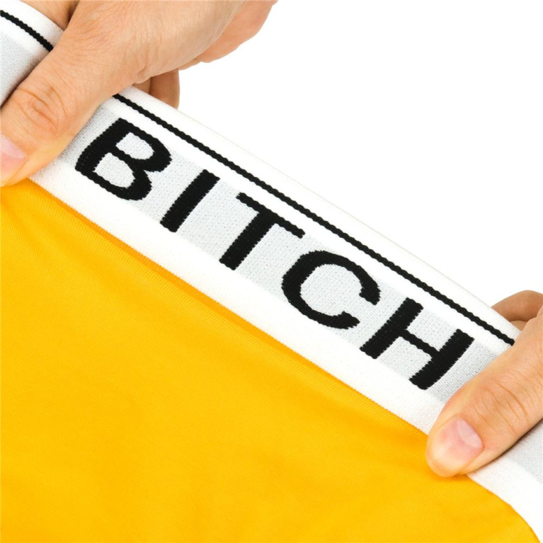 Lovetoy - Bitch Vibrating Panties L - Yellow photo