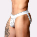 Male Power - Jock Strap - S/M - White Marble 照片