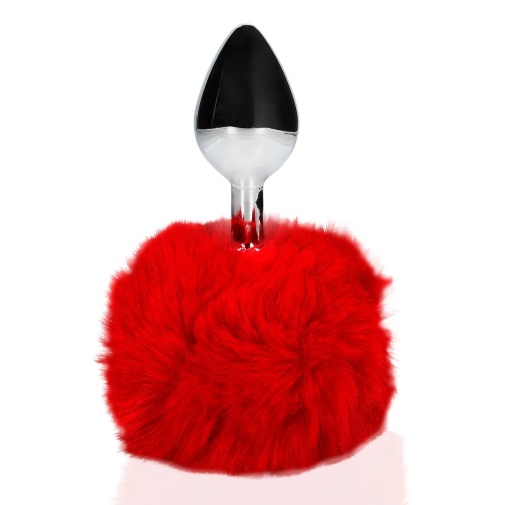 Ouch - Bunny Tail Plug - Red photo