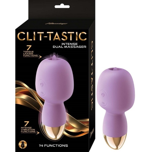 Nasstoys - Intense Licking Dual Massager - Lavender photo