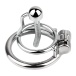 FAAK - Chastity Cage w Urethral Plug - Silver 照片-10
