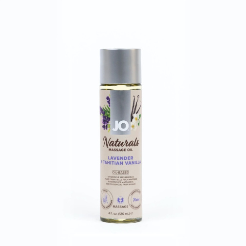 JO - Naturals 薰衣草 & 大溪地香草按摩油 - 120ml 照片
