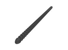 Hidden Desire - Ribbed Penis Dilator Set - Black 照片
