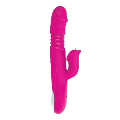Nasstoys - Passion Heat Thrusting Rabbit Vibrator - Pink 照片