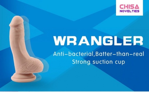 Chisa - Wrangler 6.1″ 液態矽膠假陽具 - 肉色 照片