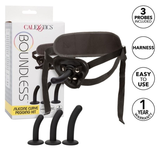 CEN - Boundless Strap-On Curve Pegging Kit - Black photo