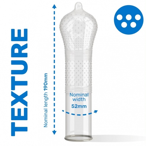 Pasante - 橫紋凸點 安全套 12片裝 照片