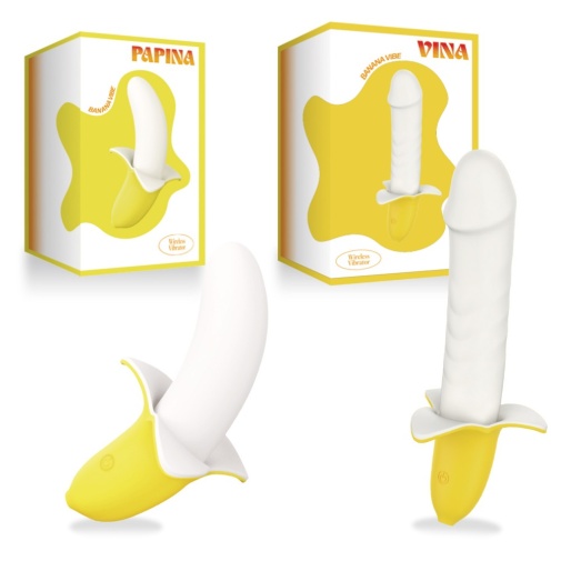 SSI - Vina Banana 香蕉形震动假阳具 照片