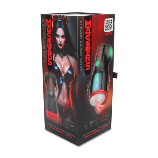 Masturs - Raven Shadow Sinner Vibro Masturbator 照片