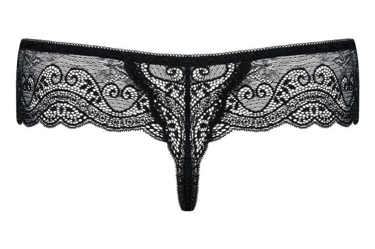 Obsessive - Miamor Thong - Black - S/M photo
