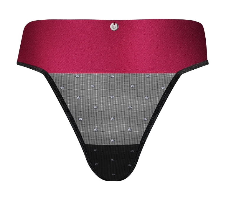 Obsessive - Tienesy Thong - Black - S/M photo