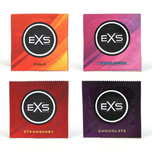 EXS - Vegan Mixed Flavoured Condoms 12's Pack 照片