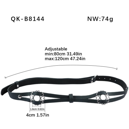 FAAK - Flower Shape Breast Clamp - Black 照片