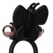 Coquette - Butterfly Vibro Ring - Black photo-5