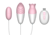 Secwell - Cupid Arrow Egg Vibrators - Pink photo