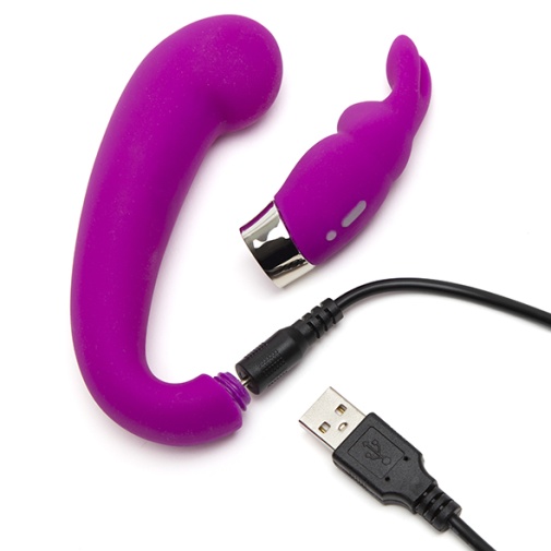 Happy Rabbit - G-Spot Curve Vibrator - Purple photo