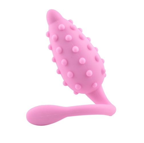 FAAK - Steel Toothed Wolf Vibro Plug - Pink photo
