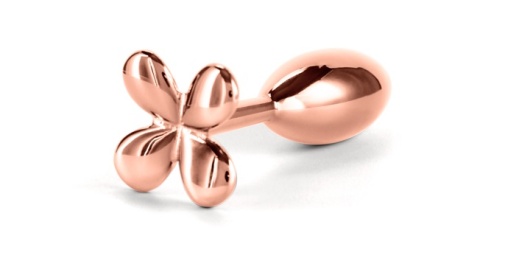 NS Novelties -  Rear Assets Clover Plug - Rose Gold photo