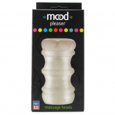 Doc Johnson - Mood - Ultraskyn Stroker - Pleaser - Massage Beads - Frosty photo