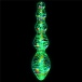 Lovetoy - Tantalizing Orbs Glow Glass Dildo - Clear photo