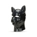 Prowler - Latex Pig Hood - Black 照片-3