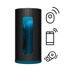 Lelo - F1S V3 APP Sonic Pulse Masturbator - Teal photo