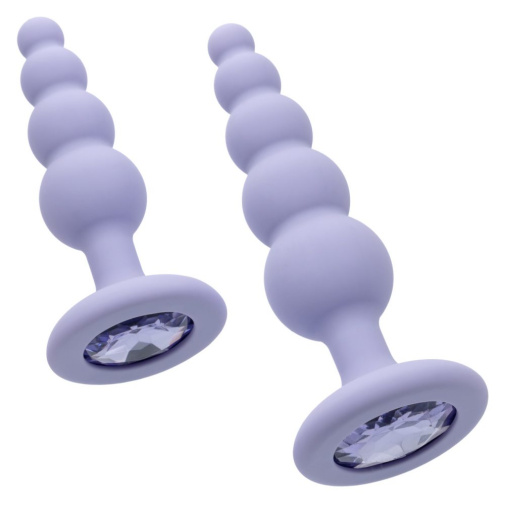 CEN - First Time Beaded Duo Plugs - Purple photo