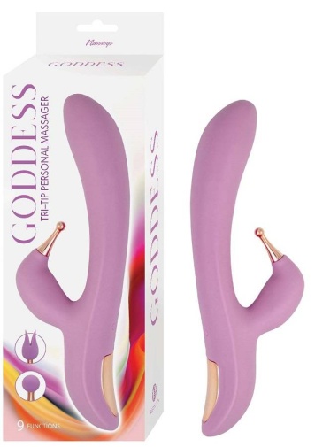 Nasstoys - Goddess Tri-Tip Vibrator - Lavender photo