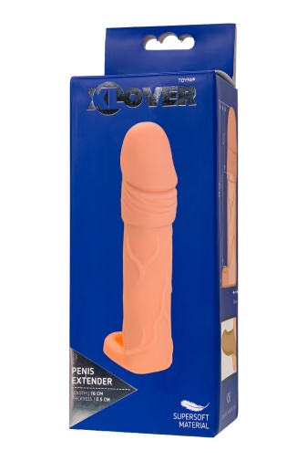 XLover - 16cm Penis Extender - Flesh  photo