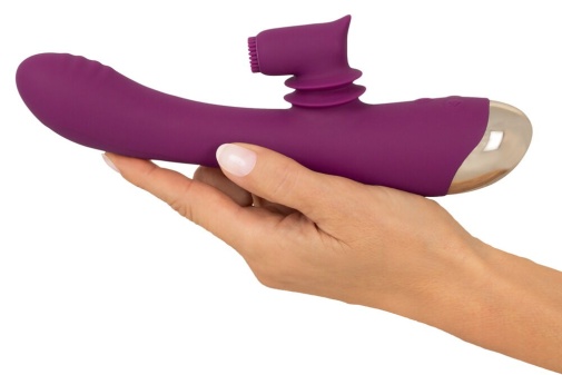 Javida - Moving 2 Function Vibrator - Purple photo