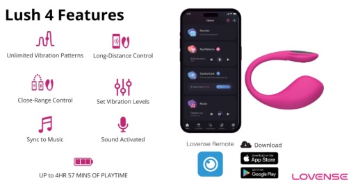 Lovense - Lush 4 - G 點子彈震動器 APP遙距控制 照片