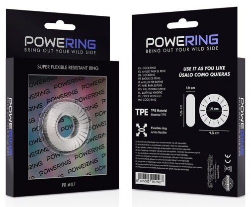Powering - Super Flexible Resistant Ring PR07 - Clear photo